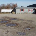 BEFORE - Commercial Parking Lot for Gerref Ind. in Belding.