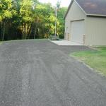 Gravel Paved Driveway in Rockford.  Customer was concerned about the border between the driveway and the lawn.  Once complete, they were very happy with the clean straight lines we were able to create.