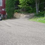 A largeGravel Paved project in Hudsonville.  Approach to a very unique barn overlooking the muck flats.  Crushed asphalt was used to help stabilize the clay sub soil.