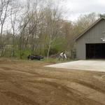 This project is located in Grand Rapids, they had drainage issues around this concrete slab.

Sub-grade complete, ready for Gravel Paving with crushed asphalt.